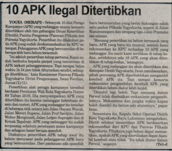 Kliping jogja terbaru